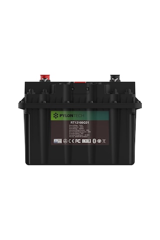 Pylontech Rt12100 Lifepo4 Akü 12,8v 100ah 1,28kwh