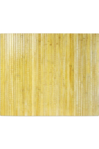 Paçi Eko Bath Serisi: Doğal Bambu Banyo Paspası 50x120 Cm Bej
