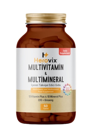 Herovix Multivitamin & Multimineral 60 Tablet