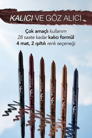 Extreme Tattoo Glowy Eyes İkilisi - 005 Bronze & 006 Navy SET315