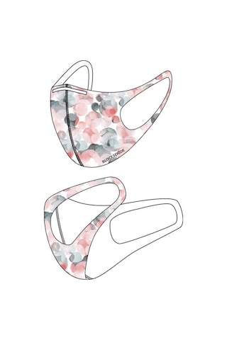 BLACKSPADE Unisex Koruyucu Maske Nokta Desen S