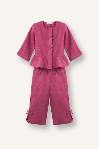 Defacto Müslin 2li Takım Kız Bebek G8736a526spbr123 Bordo-br123