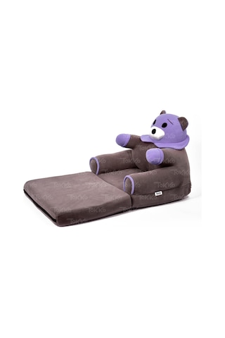 Tokko Katlanabilir Bebek-Çocuk Koltuğu Portatif Yatak Ayıcık (503564238) Lila