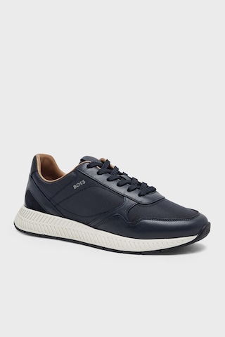 Boss Logolu Sneaker Ayakkabı Erkek Ayakkabı 50568757 401 Lacivert