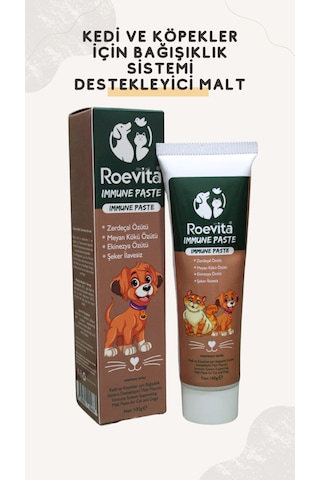Roevita Kedi ve Köpekler İçin Immune Sistem Paste 100 G