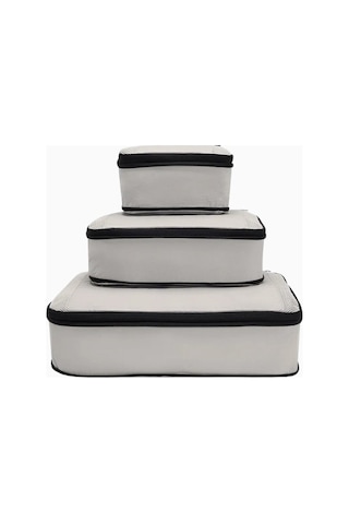 Lojel Ordo Compression Packing Kit 3 Lü Sıkıştırmalı Valiz-bavul Içi Düzenleme Seti Organizerler Bavul & Valiz Gri 1