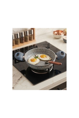 Khor Granit 24 Cm Sahan Gri