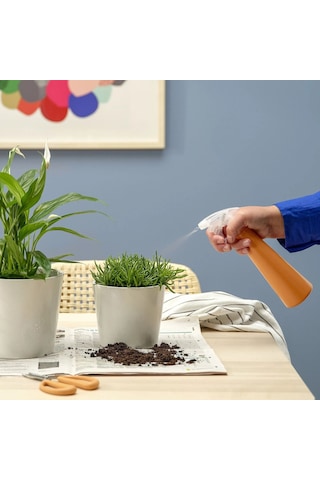 Ikea Tomat Bitki Sprey Şişesi 0,35 L 25 Cm Kahverengi Turuncu
