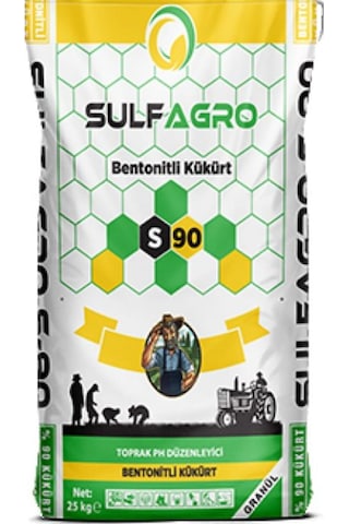 Kükürt Toprak Düzenleyici Sulfagro Bentonitli Kükürt S 90 5 Kg