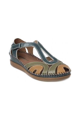 Forelli 22521z Sally Comfort Lacivert Kadın Sandalet Lacivert