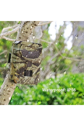 Tenfowee Pr100 12mp 1080p Spor Kamerası Ip56 Su Geçirmez 26 Infrared Işık 0.8s Hızlı Tetik户外 Av Gözlem İzleme Multifonksiyon Kamera Pil Dahil Değil Çok Renkli