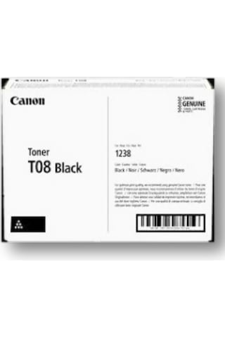 Canon T08 3010c006 Siyah Toner - Lbp1238 / Mf1238 T15933