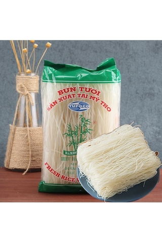 Tufoco Pirinç Şehriyesi Vietnamese Rice Vermicelli 3 x 400 G