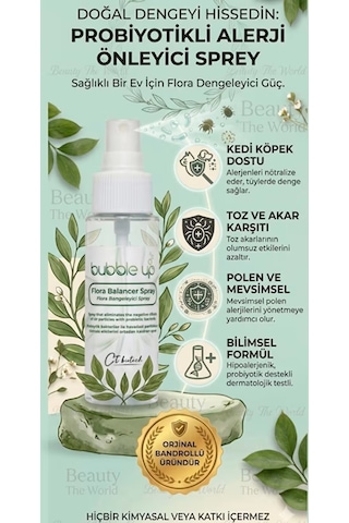 Bubble Up Flora Balancer Probiyotikli Hapşurma Önleyici Sprey