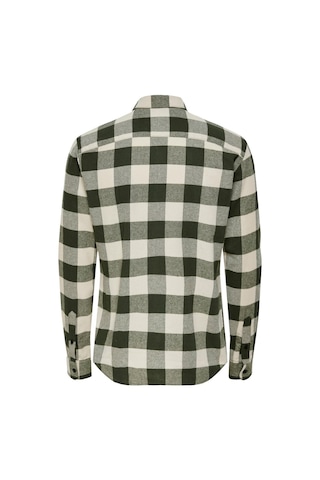 Only & Sons Onsgudmund Erkek Kareli Gömlek Yeşil 001