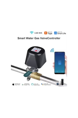 Barfas / BV0221 - Mobil Uygulama Kontrollü Akıllı Vana / Valf