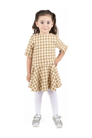 Bestkids Kız Çocuk Kareli Elbise 001