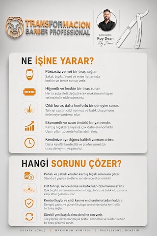 Türk Tipi 2 Li Kırmızı Profesyonel Berber Usturası, Sakal Şekillendirme Ve Pürüzsüz Tıraş İçin Jiletli Klasik Erkek Ustura, Türk Tipi Çelik Tıraş Bıçağı 723345