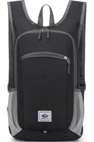 Besthome1 Hafif Katlanabilir Sırt Çantası - Su Geçirmez, Göz Alıcı Tasarım, Outdoor Aktivitelere Uygun Siyah Renk Siyah Siyah