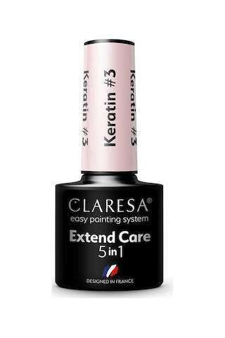 Claresa Keratin 5in1 Renkli Base Coat Nude Pembe Serisi 03 - 5g