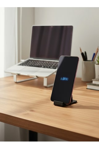 Siyah Mini Masa Üstü Cep Telefonu Tablet Tutucu Tutacağı Standı Us-t004 4 4 4 4 Cm
