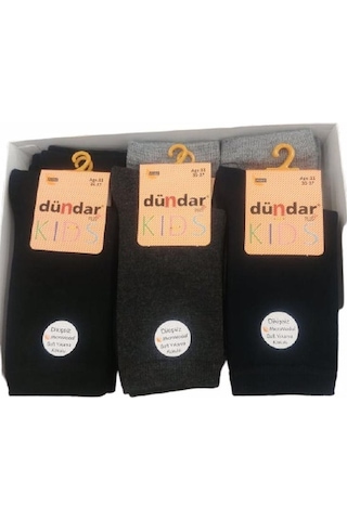 Dündar Çorap Dündar Erkek Çocuk Plus Modal Soket Çorap - 6 Adet (526277762)