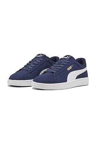 Puma Puma Smash 3.0 Buck Unisex Günlük Ayakkabı 39233603 Mavi Mavi