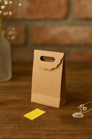 El Geçme Kraft Çanta, Hediye, Alışveriş, Butik, Parti Ve Paketlem