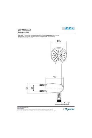 Eca Spil Banyo Üst Takım 102117336 Diğer