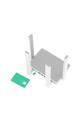 Keenetic Runner 4g N300 Wi-fi Mesh Fiber Router, Sim Kart Destekli 3g/4g/lte Modem, Cat.4, 4x100mbi-130480