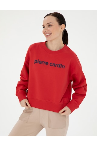 Pierre Cardin Kadın Kırmızı Sweatshirt 50308055-vr030 Kırmızı