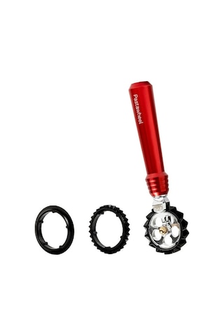 Marcato Atlas 150 Kırmızı Makarna Makinesi + Pastawheel Kırmızı