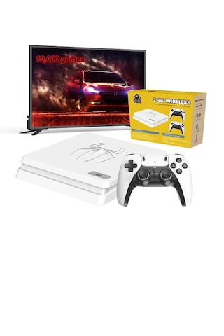 Qasul Game Box HD M5 Video Oyun Konsolu + 10000 Klasik Oyun