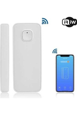 Moly Tuya Akıllı Kapı Pencere Sensörü - Uzak Kontrol, Alarm, Akıllı Ev Güvenliği, Smartlife/tuya Uyumluluğu