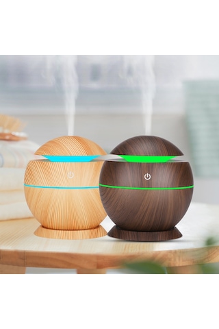 Yifomall 130ml Hava Nemlendirici Usb Hava Difüzörü Ultrason Hava Nemlendirici Esansiyel Yağ Aromate Hava Nemlendirici