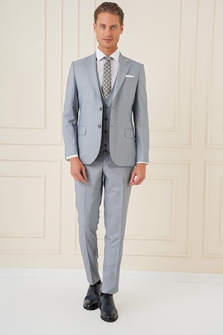 Efor Tk 903 Slim Fit Gri Klasik Takım Elbise Gri