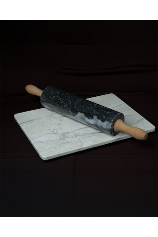 Rullo Mermer Desenli Merdane -