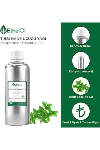 Etheloil Nane Saf ve Doğal Uçucu Etheloil Yağ 1 KG