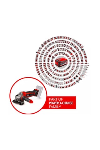 Einhell TE-AG 18/125-2 Li - Solo Akülü Avuç Taşlama (Akü ve Şarj Hariç) - 4431168