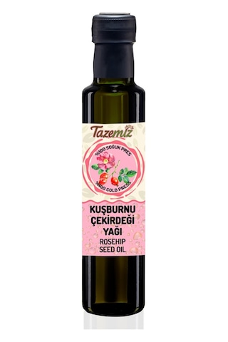 Tazemiz Kuşburnu Çekirdeği Yağı 250 ML Tazemiz Kuşburnu Çekirdeği Yağı 250 ML