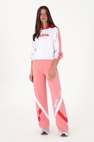 U.S. Polo Assn. Kadın Pembe Modal Karışımlı Loose Fit Eşofman Altı 50300717-VR041