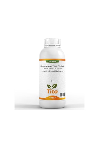 Premium Limon Aroması Yağda Çözünür 1 Litre