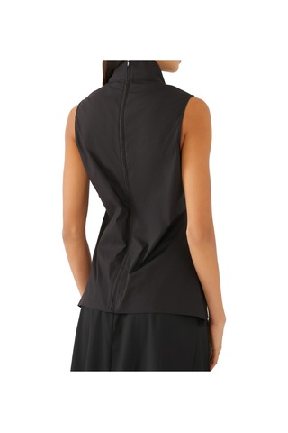 Remain Birger Christensen Kolsuz Şık Bluz - Yazlık Moda Siyah