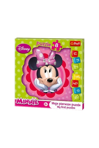 Trefl Baby Fun Minnie'Nin Rüyası 8 Parça Çerçeveli Puzzle