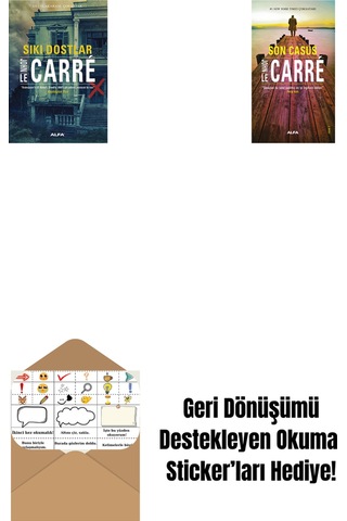 Sıkı Dostlar + Son Casus + Okuma Sticker'ları