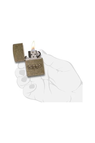 Zippo Çakmak 28994 Zippo Stamp Anti Brass