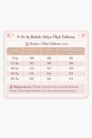 Jolin Kids Kız Bebek Gül Detaylı Kat Kat Tül Abiye Elbise Pembe 9-36 Ay Pembe