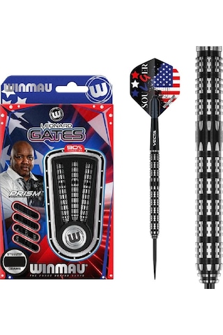 Winmau Leonard Gates %90 Tungsten Çelik Uçlu Dart Oku