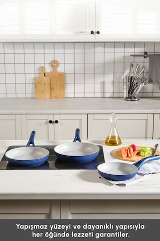 Karaca  Biogranit Berra 3'lü Tava Seti