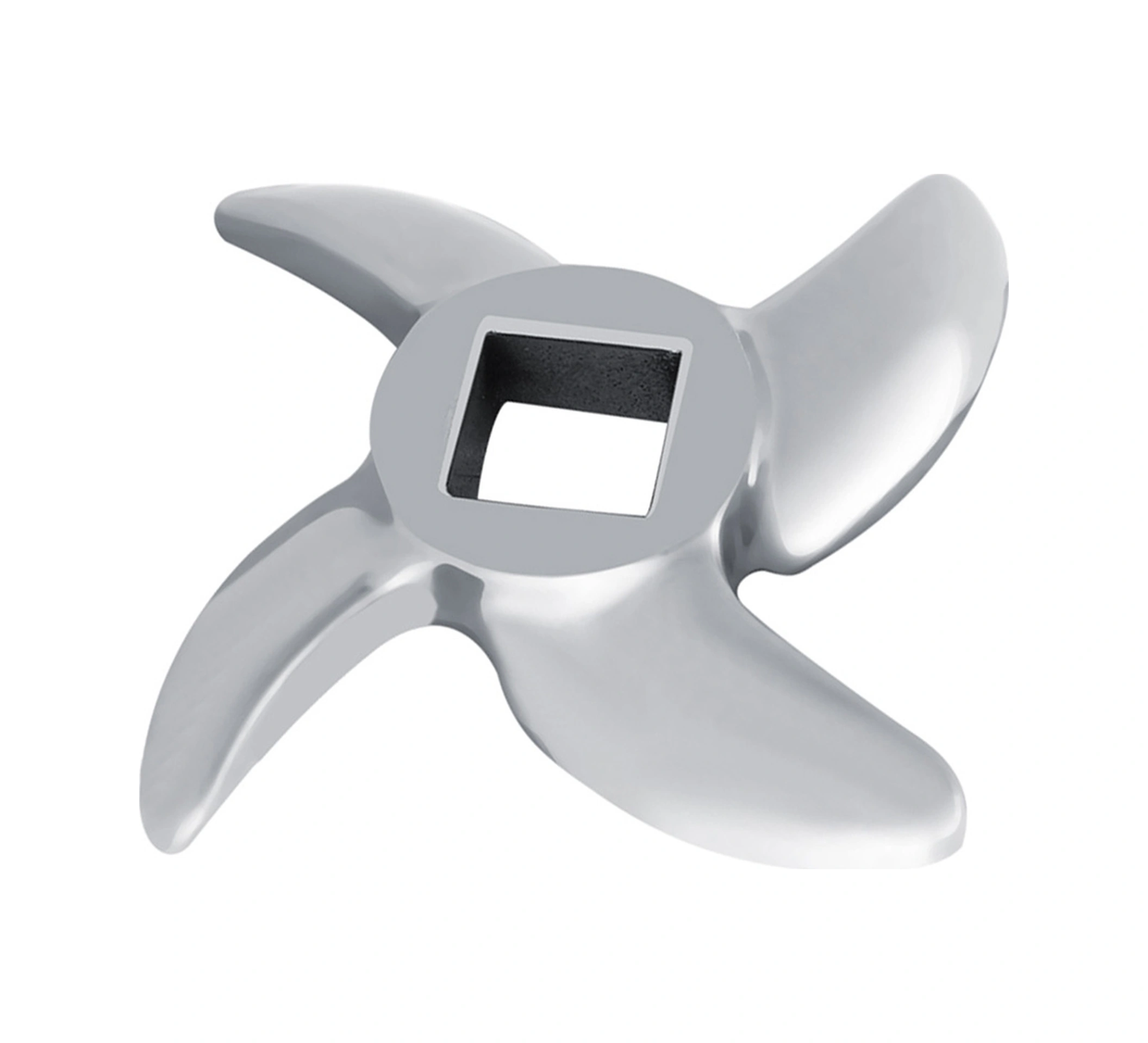 Hangfox 22 Paslanmaz Çelik Eğri Çapraz Bıçak - Et Değirmeni Tamiri Ve Yenileme Aksesuarı